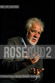Sri Lanka-born canadian writer Michael Ondaatje, author of The English Patient and Divisadero. ..Copyright©Pascal Saez/Writer Pictures/Rosebud2