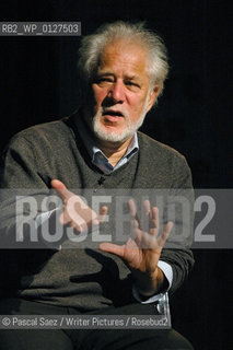 Sri Lanka-born canadian writer Michael Ondaatje, author of The English Patient and Divisadero. ..Copyright©Pascal Saez/Writer Pictures/Rosebud2