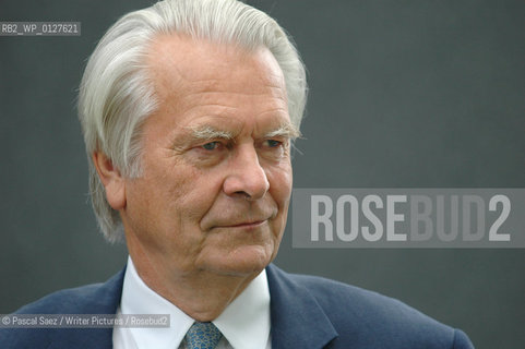 British writer and politician Lord David Owen at the Edinburgh International Book Festival 2007. ..Copyright©Pascal Saez/Writer Pictures/Rosebud2
