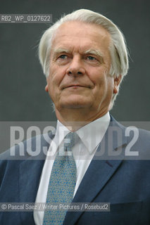 British writer and politician Lord David Owen at the Edinburgh International Book Festival 2007. ..Copyright©Pascal Saez/Writer Pictures/Rosebud2