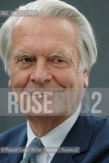 British writer and politician Lord David Owen at the Edinburgh International Book Festival 2007. ..Copyright©Pascal Saez/Writer Pictures/Rosebud2