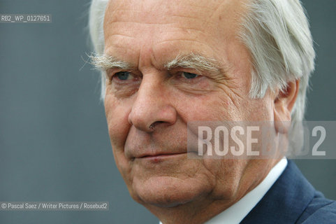 British writer and politician Lord David Owen at the Edinburgh International Book Festival 2007. ..Copyright©Pascal Saez/Writer Pictures/Rosebud2