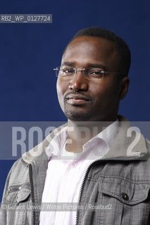 Kachi A. Ozumba, Nigerian-born novelist and short story writer, at the 2010 Edinburgh International Book Festival August 28, 2010...Copyright©Geraint Lewis/Writer Pictures/Rosebud2