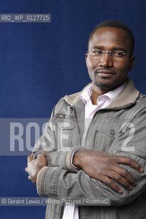 Kachi A. Ozumba, Nigerian-born novelist and short story writer, at the 2010 Edinburgh International Book Festival August 28, 2010...Copyright©Geraint Lewis/Writer Pictures/Rosebud2