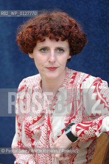 Writer Maggie OFarrell, author of The Vanishing act of Esme Lennox at the Edinburgh International Book Festival...Copyright©Pascal Saez/Writer Pictures/Rosebud2
