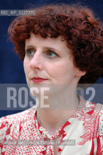 Writer Maggie OFarrell, author of The Vanishing act of Esme Lennox at the Edinburgh International Book Festival...Copyright©Pascal Saez/Writer Pictures/Rosebud2