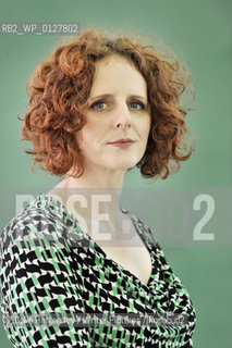 Maggie OFarrell, British author, at the Edinburgh International Book Festival, 14/08/2010..©.Colin Hattersley/Writer Pictures/Rosebud2
