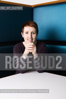 Catherine OFlynn, author. .Photographed in London...copyright©Adrian Lourie/Writer Pictures/Rosebud2