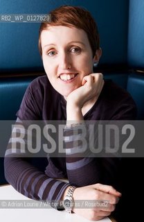 Catherine OFlynn, author. .Photographed in London...copyright©Adrian Lourie/Writer Pictures/Rosebud2