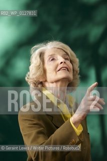 Julia OFoulain, author and writer at The Edinburgh International Book Festival 2009..copyright©Geraint Lewis/Writer Pictures/Rosebud2