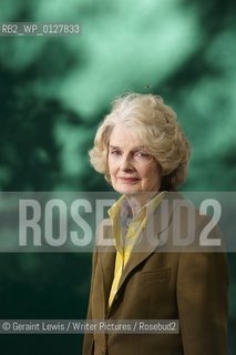 Julia OFoulain, author and writer at The Edinburgh International Book Festival 2009..copyright©Geraint Lewis/Writer Pictures/Rosebud2
