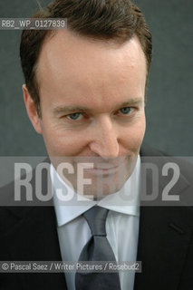 Scottish writer  Andrew OHagan at the Edinburgh International Book Festival 2007. ..Copyright©Pascal Saez/Writer Pictures/Rosebud2