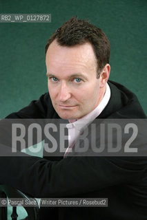Scottish writer, critic and journalist Andrew OHagan, author of Be Near Me, at the Edinburgh International Book Festival...Copyright©Pascal Saez/Writer Pictures/Rosebud2
