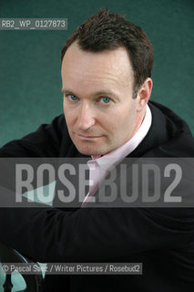 Scottish writer, critic and journalist Andrew OHagan, author of Be Near Me, at the Edinburgh International Book Festival...Copyright©Pascal Saez/Writer Pictures/Rosebud2