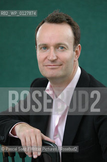 Scottish writer, critic and journalist Andrew OHagan, author of Be Near Me, at the Edinburgh International Book Festival...Copyright©Pascal Saez/Writer Pictures/Rosebud2