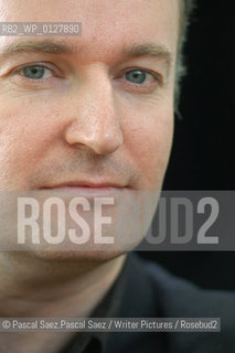 Scottish writer, critic, commentator and thinker Andrew OHagan, author of novels such as The Missing, at the Edinburgh International Book Festival 2004.                ..Copyright©Pascal Saez.Pascal Saez/Writer Pictures/Rosebud2
