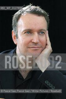 Scottish writer, critic, commentator and thinker Andrew OHagan, author of novels such as The Missing, at the Edinburgh International Book Festival 2004.                ..Copyright©Pascal Saez.Pascal Saez/Writer Pictures/Rosebud2