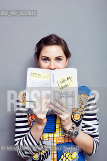 Oonagh OHagan, London based Scottish author and fashion consultant pictured at home in Belsize Park..©.Adrian Lourie/Writer Pictures/Rosebud2