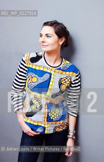 Oonagh OHagan, London based Scottish author and fashion consultant pictured at home in Belsize Park..©.Adrian Lourie/Writer Pictures/Rosebud2