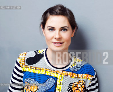 Oonagh OHagan, London based Scottish author and fashion consultant pictured at home in Belsize Park..©.Adrian Lourie/Writer Pictures/Rosebud2