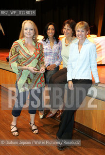 Stella Duffy, Shazia Mirza, Marina Lewycka and Kate Mosse entertain over 200 guests at the comic writers event..Copyright©Graham Jepson/Writer Pictures/Rosebud2