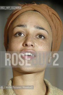 Zadie Smith at the Orange Prize for Fiction 2006...Copyright©/Writer Pictures/Rosebud2
