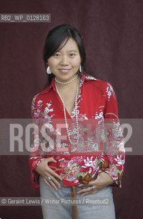 Xiaolu Guo Chinese Author .Copyright©Geraint Lewis/Writer Pictures/Rosebud2