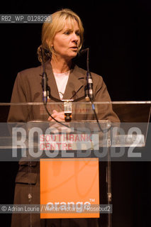 The Orange Prize for Fiction 2010, Award for New Writers Readings at the Southbank Centre.  Kate Mosse pictured..©Adrian Lourie/Writer Pictures/Rosebud2