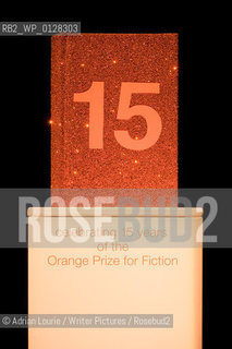 The Orange Prize for Fiction 2010  ..©Adrian Lourie/Writer Pictures/Rosebud2