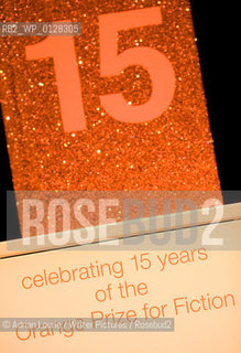 The Orange Prize for Fiction 2010  ..©Adrian Lourie/Writer Pictures/Rosebud2