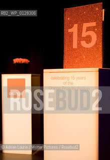 The Orange Prize for Fiction 2010  ..©Adrian Lourie/Writer Pictures/Rosebud2
