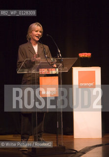 The Orange Prize for Fiction 2010 New©Writer Pictures/Rosebud2
