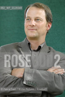 American writer and commentator George Packer, author of The Assassins Gate: America in Iraq at the Edinburgh International Book Festival...Copyright©Pascal Saez/Writer Pictures/Rosebud2