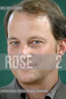 American writer and commentator George Packer, author of The Assassins Gate: America in Iraq at the Edinburgh International Book Festival...Copyright©Pascal Saez/Writer Pictures/Rosebud2