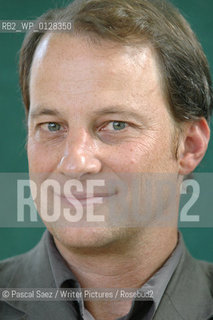 American writer and commentator George Packer, author of The Assassins Gate: America in Iraq at the Edinburgh International Book Festival...Copyright©Pascal Saez/Writer Pictures/Rosebud2