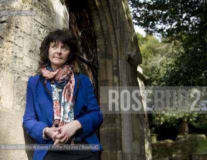 Ruth Padel pictured with Sir Jeremy Isaacs at a garden party at Hollywell Manor before being made Professor of Poetry in Oxford...copyright©Justin Griffiths-Williams/Writer Pictures/Rosebud2