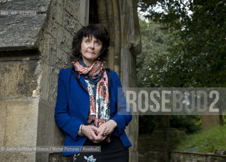 Ruth Padel pictured with Sir Jeremy Isaacs at a garden party at Hollywell Manor before being made Professor of Poetry in Oxford...copyright©Justin Griffiths-Williams/Writer Pictures/Rosebud2
