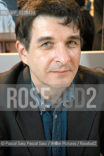 French writer Frederic  Pajak at the Salon du Livre (Book Fair) in Paris, March 2006..Copyright©Pascal Saez.Pascal Saez/Writer Pictures/Rosebud2
