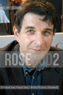 French writer Frederic  Pajak at the Salon du Livre (Book Fair) in Paris, March 2006..Copyright©Pascal Saez.Pascal Saez/Writer Pictures/Rosebud2