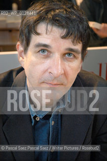 French writer Frederic  Pajak at the Salon du Livre (Book Fair) in Paris, March 2006..Copyright©Pascal Saez.Pascal Saez/Writer Pictures/Rosebud2