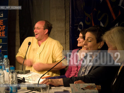 The Palestine Festival of Literature.. 7-11th May, 2008 with readings and performances held in Jerusalem, Ramallah and Bethlehem..Copyright©Jamie Archer/Writer Pictures/Rosebud2
