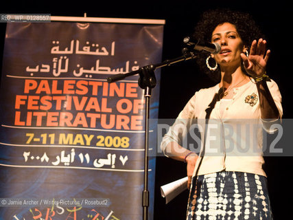 The Palestine Festival of Literature.. 7-11th May, 2008 with readings and performances held in Jerusalem, Ramallah and Bethlehem..Day 3 of the festival..Copyright©Jamie Archer/Writer Pictures/Rosebud2