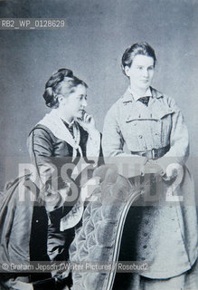 Mary Paley Marshall 1850-1944, on right...copyright©Graham Jepson/Writer Pictures/Rosebud2
