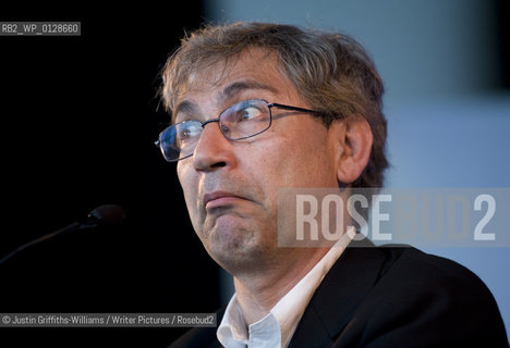 2006 Nobel Laureate Orhan Pamuk pictured at the Guardian Hay Festival...copyright©Justin Griffiths-Williams/Writer Pictures/Rosebud2