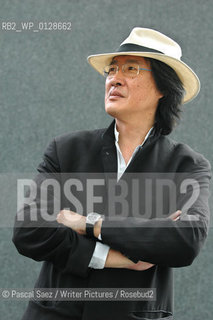 Hong Kong writer and photographer Basil Pao at the Edinburgh International Book Festival 2007. ..Copyright©Pascal Saez/Writer Pictures/Rosebud2