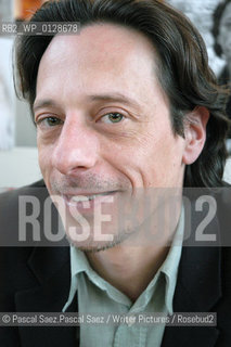 French writer Eric Paradisi at the Salon du Livre (Book Fair) in Paris, March 2006..Copyright©Pascal Saez.Pascal Saez/Writer Pictures/Rosebud2