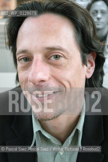 French writer Eric Paradisi at the Salon du Livre (Book Fair) in Paris, March 2006..Copyright©Pascal Saez.Pascal Saez/Writer Pictures/Rosebud2
