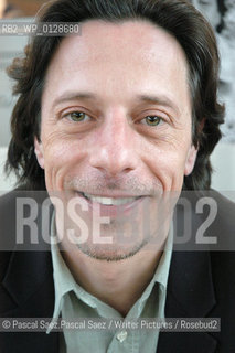 French writer Eric Paradisi at the Salon du Livre (Book Fair) in Paris, March 2006..Copyright©Pascal Saez.Pascal Saez/Writer Pictures/Rosebud2
