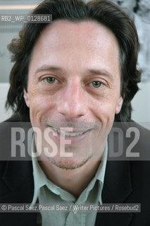 French writer Eric Paradisi at the Salon du Livre (Book Fair) in Paris, March 2006..Copyright©Pascal Saez.Pascal Saez/Writer Pictures/Rosebud2