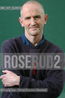 British writer and former priest Simon Parke, author of The Beautiful Life: Ten New Commandments for the Twenty-First Century at the Edinburgh International Book Festival 2007. ..Copyright©Pascal Saez/Writer Pictures/Rosebud2